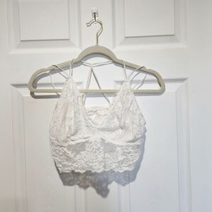 Gilly Hicks White Lace Bralette